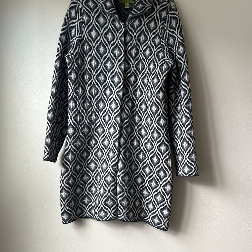 Sigred Olsen Duster Coat Grey Size M